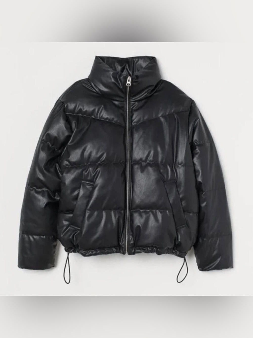 H&M Faux Leather Puffer